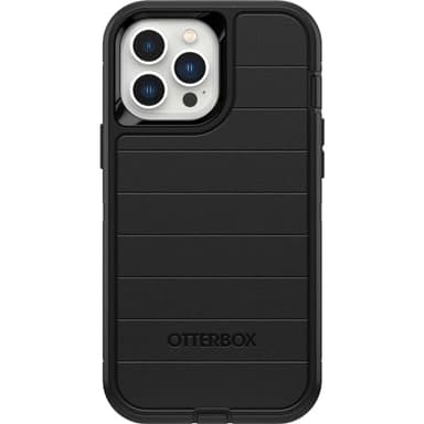 OtterBox iPhone 13 Pro Max & iPhone 12 Pro Max Defender Series Case - Black, Rugged & Durable, with Port Protection, Includes Holster Clip Kickstand - Image 7