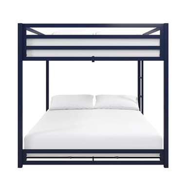 DHP 4306619 Miles Metal Full, Blue Bunk Bed Blue - Image 12