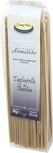 Camp'Oro Le Aromatiche: Basil-Infused Tagliatelle Italian Pasta - 17.6 Ounce (Flavorful and Authentic) - Image 4
