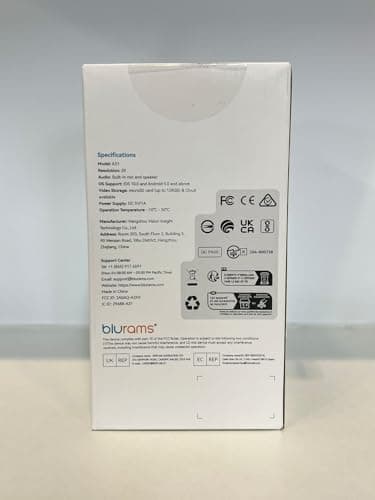 blurams Indoor Camera 2K, Cameras for Home Security 5G&2.4GHz, 360° Pet Camera w/Motion Tracking, Phone App, 2-Way Audio, IR Night Vision, Siren, Works with Alexa & Google Assistant - Image 14