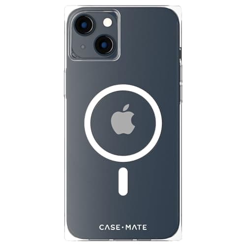 Case-Mate BLOX iPhone 14 Plus Case - Clear [10ft Drop Protection] [Compatible with MagSafe] [Anti Yellowing] Magnetic Bumper Cover with Edges for iPhone 14 Plus 6.7", Anti-Scratch, Slim - Image 1
