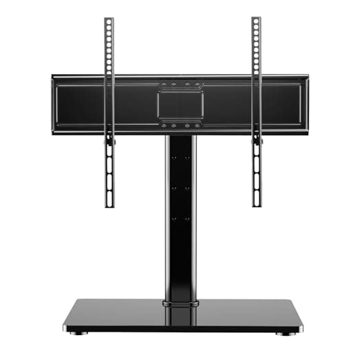 XINLEI Universal Swivel TV Stand Base Table Top TV Stand for 32-75 Inch TVs 60 Degree Swivel, 12 Height Adjustable Monitor Mount Stand, Max VESA 600x400mm,Holds up to 99lbs TS204 - Image 1