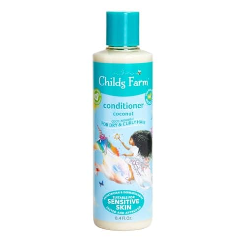 Childs Farm, Kids Conditioner for Curly, Dry Hair, Coco- Nourish Conditioner, Contains Wonderful Fragrance which Doesn’t Irritate Sensitive Skin, 8.4 Fl Oz - Image 1