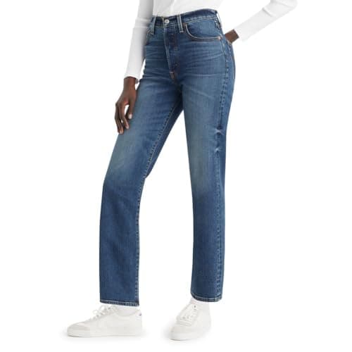 Levi's Ribcage Straight Ankle Dial Up The Music 31 27 - Image 1