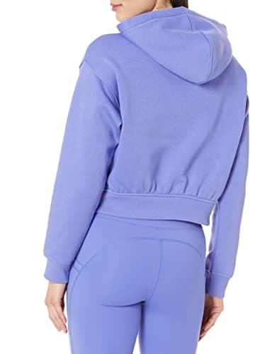 Amazon Essentials Womens Hoodies - Crop Pullover Sweatshirt (Available in Plus Size), Purple Blue, Small - Image 2