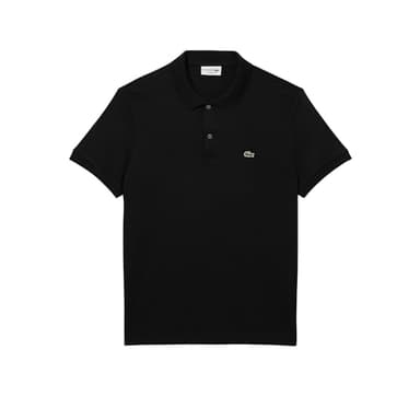 Lacoste Men's Regular Fit Cotton Pima Polo Shirt, Black, X-Large - Image 6