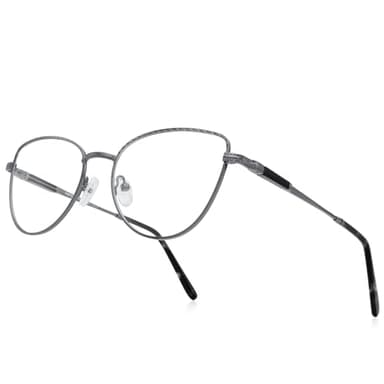 RB. Pilot Retro Cateye Reading Glasses for Women Blue Light Blocking Computer Glasses Spring Hinge Readers - Image 1