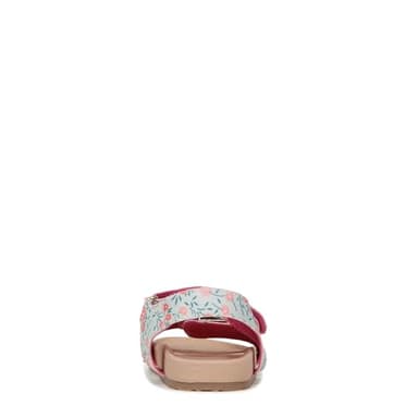 Dr. Scholl's Shoes Original Toddler Flat Sandal AQUA Blue Floral Nylon 11 M - Image 8