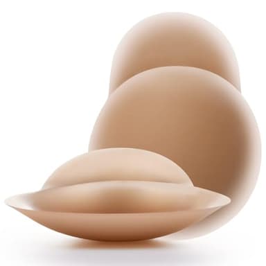 Nippies Nipple Covers for Women - Added Lift Adhesive Silicone Nipple Pasties - Reusable Sticky Breast Covers - Coco, Size 2 - Image 1