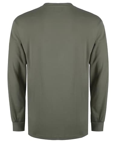 TICOMELA FR Shirts for Men Flame Resistant Shirt NFPA2112/CAT2 7oz Gray Fire Retardant Men's Long Sleeve Henley Shirts - Image 3