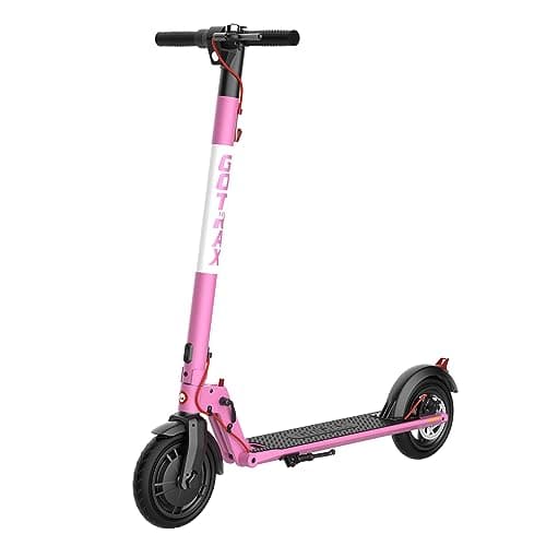 Gotrax GXL V2 Electric Scooter for Adult, 8.5" Solid Tire Max 12 Mile 15.5Mph Speed Powered By 250W Motor, Foldable Commuting E Scooter for Adult Pink - Image 1