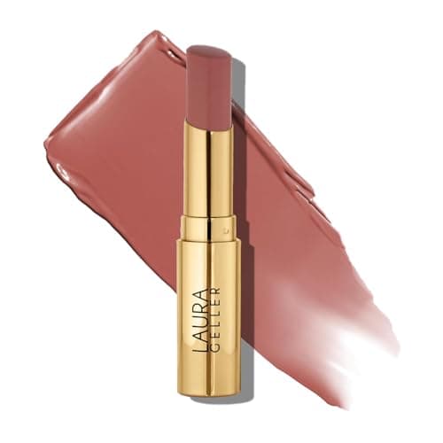 LAURA GELLER NEW YORK Jelly Balm Moisturizing Tinted Lip Balm - A Latte Love - Hydrating Vitamin E - Semi-Shine Finish - Image 1