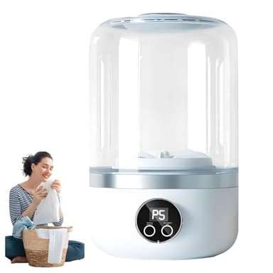 Underwear Washer, Portable Rechargeable Mini Washing Machine for Underwear, Ultrasonic Portable Washer Rechargeable Cordless Small Laundry Machine Ideal for Home (1 PCS) - Image 1