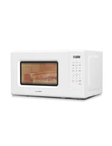 COMFEE CMO-C20M1WH Retro Microwave with 11 power levels, Fast Multi-stage Cooking, Turntable Reset Function Kitchen Timer, Speedy Cooking, Weight/Time Defrost, Memory function, Children Lock, 700W - Image 8