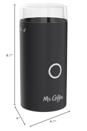 Mr. Coffee Simple Grind 14 Cup Coffee Grinder Black - Image 7