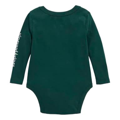 vineyard vines Baby Santa Whale Body Suit, Charleston Green, 18-24 - Image 2