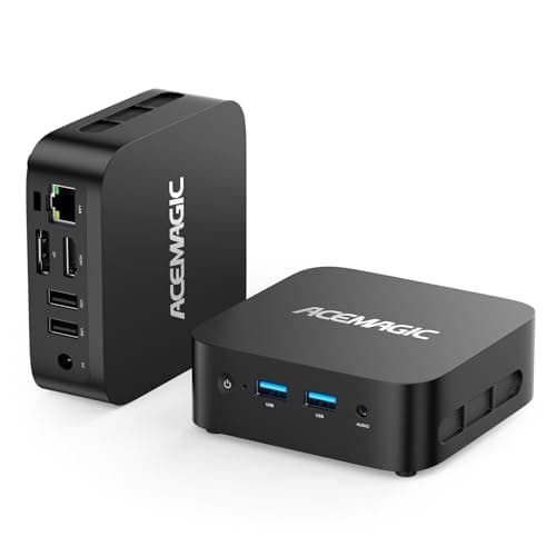 ACEMAGICIAN Vista V1 N97 Mini Pc Computers, 12Th Gen Intel N97(Beat N150/N100, Up to 3.6Ghz), 16GB DDR4 RAM 512GB SSD Mini Computer, UHD 4K HDMI DP, 2.4G/5G WiFi/Bt, Vesa Home/Office Micro Pc - Image 1