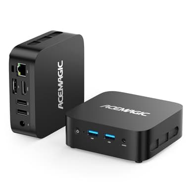 ACEMAGICIAN Vista V1 N97 Mini Pc Computers, 12Th Gen Intel N97(Beat N150/N100, Up to 3.6Ghz), 16GB DDR4 RAM 512GB SSD Mini Computer, UHD 4K HDMI DP, 2.4G/5G WiFi/Bt, Vesa Home/Office Micro Pc - Image 1