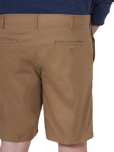Lee Men's Big & Tall Extreme Motion Flat Front Short, Original Khaki, 46 - Image 4