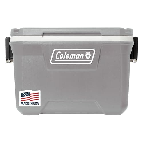 Coleman Classic Series Insulated Portable Cooler, Leak-Resistant Outdoor Hard Cooler Keeps Ice up to 5 Days, 52/70/120/150 Quart - Image 1