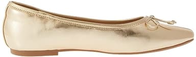 The Drop Women's Pepper Ballet Flat with Bow, Gold, 8.5 - Image 6