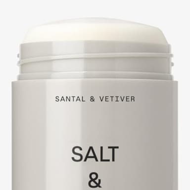 SALT & STONE Aluminum Free Deodorant | Extra Strength 48 Hour Protection for Women & Men | Made with Seaweed Extracts, Shea Butter & Prebiotics (Santal & Vetiver) - Image 7