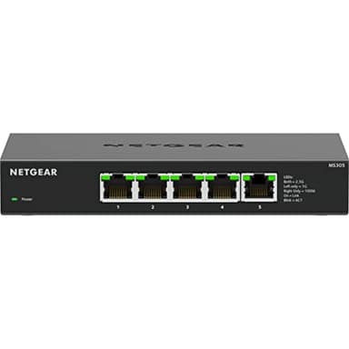 NETGEAR 5-Port Multi-Gigabit Ethernet Unmanaged Essentials Network Switch (MS305) - with 5 x 1G/2.5G, Desktop or Wall Mount, and Limited 3 Year Protection - Image 7
