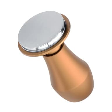 Normcore 53.3mm Spring Loaded Coffee Tamper V4.1 with Click Feedback, Flat Base Espresso Tamper Compatible with Breville Sage 54mm Portafilters, Bronze - Image 5