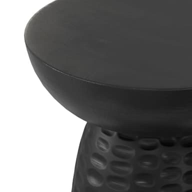 SIMPLIHOME Boyd 13-inch Wide Solid Mango End Table in Black, Contemporary-Style Accent Table for Living Room, Bedroom, or Family Room, Assembled - Image 9