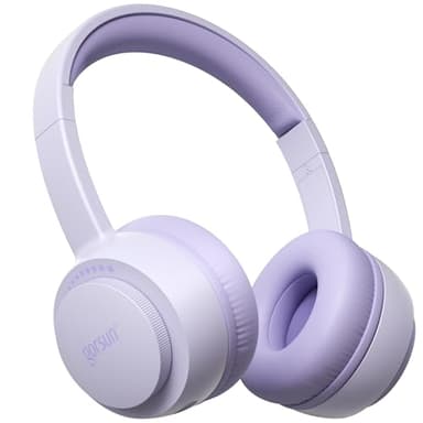 gorsun Kids Bluetooth Headphones, Toddler Headphones 85 dBA Safe Volume, 45 Hours Playtime, with Mic, Bluetooth 5.3, Kids Wireless Headset for iPad/Tablet/Travel/School, ldeal Gift (Purple) - Image 1