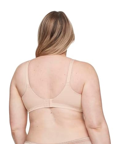 Warner's Women's Cloud 9 Super Soft Wireless Lightly Lined Comfort Bra 1269, Sand Shell, 36C - Image 3