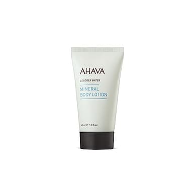 AHAVA Travel Kit - Includes Dead Sea Mineral Body Lotion 1.3 Fl.Oz, Mineral Shower Gel 1.3 Fl.Oz, Mineral Conditioner 1.3 Fl.Oz, Mineral Shampoo 1.3 Fl.Oz & Mineral Mud Soap 1 Oz. - Image 4