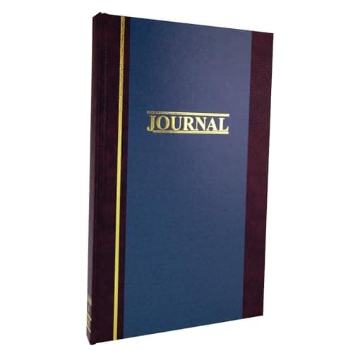 Wilson Jones S300 Line Accounting Journal, Single Entry Ledger, 11.75 x 7.25 Inches, 150 Pages (WS300-15SELA) - Image 1