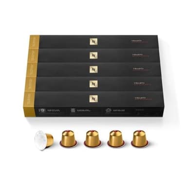 Nespresso Capsules Original Line, Volluto Decaffeinato Mild Roast Coffee, 50 Count Coffee Pods - Image 1