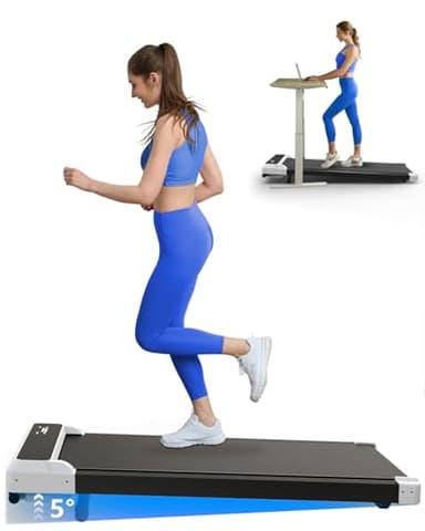 Walking Pad with Incline,2 in 1 Walking Pad Treadmill for Walking and Running, Under Desk Treadmill 5% Incline for Home/Office with LED Display - Image 9
