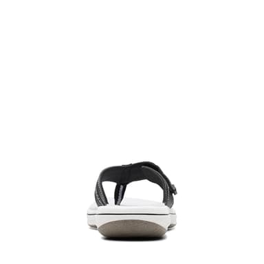 Clarks Women's Brinkley Jazz Flip Flop, Black Synthetic, 8 - Image 8