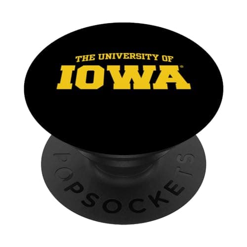 Iowa Hawkeyes | Official NCAA Merch | OCIMPIO001 PopSockets Adhesive PopGrip - Image 1