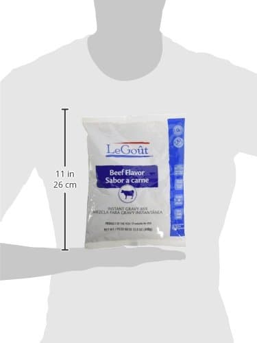LeGout Beef Instant Gravy Mix No Artificial Flavors, 0g Trans Fat, 12 Ounce (Pack of 8) - Image 7