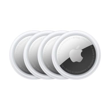 Apple AirTag 4 Pack. Keep Track of and find Your Keys, Wallet, Luggage, Backpack, and More. Simple one-tap Set up with iPhone or iPad - Image 1