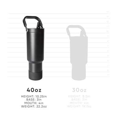 Simple Modern Trek Pivot | 40oz Flip Straw Tumbler with Handle | Water Bottle & Boot | Interchangeable Straw & Chug Lids | Insulated Stainless Steel Jug | Gym Sports Outdoors | Ice Gray - Image 8