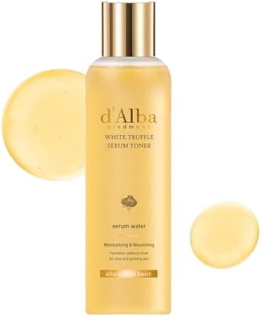 d'alba Piedmont White Truffle Moisturizing Serum Toner, Glass Skin with Double Vitamin Skincare, Face Moisturizer, (6.08fl. oz - Image 3