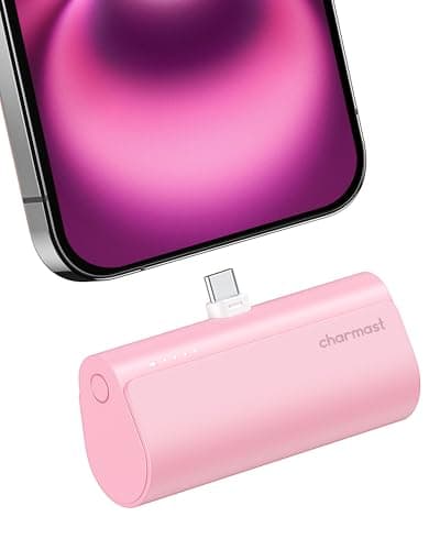 charmast Small Portable Charger for iPhone 16/15, 5000mAh Ultra-Compact 20W PD Fast Charging USB C Power Bank Mini Battery Pack Compatible with iPhone 16/16 Pro Max/15/15 Pro Max, Samsung S24 - Image 1