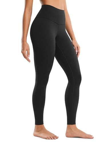 CRZ YOGA Butterluxe High Waisted Lounge Leggings 28'' - Workout Yoga Pants for Women Buttery Soft Black Small - Image 1