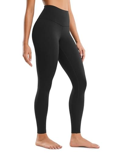 CRZ YOGA Butterluxe High Waisted Lounge Leggings 28'' - Workout Yoga Pants for Women Buttery Soft Black Small - Image 1