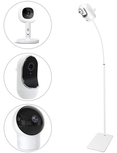 67" Adjustable Height Baby Monitor Floor Stand Holder for Infant Optics DXR-8 Pro,Nanit Pro,Eufy Spaceview, Spaceview Pro,Owlet Cam 2 Baby Monitor Stand，Also for Cameras with 1/4 Screw Mount - Image 1