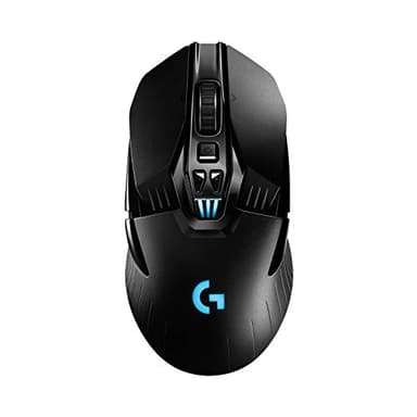 Logitech G903 LIGHTSPEED Wireless Gaming Mouse W/ Hero 25K Sensor, PowerPlay Compatible, 140+ Hour with Rechargeable Battery and Lightsync RGB, Ambidextrous, 107G+10G optional, 25,600 DPI, Black - Image 1