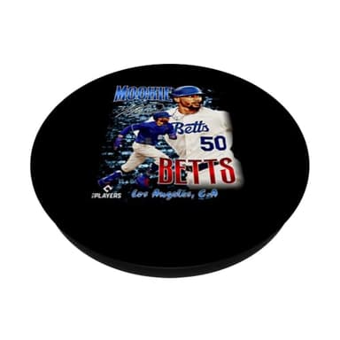 Mookie Betts | Los Angeles Baseball Players | MLBMBE7001 PopSockets Adhesive PopGrip - Image 2