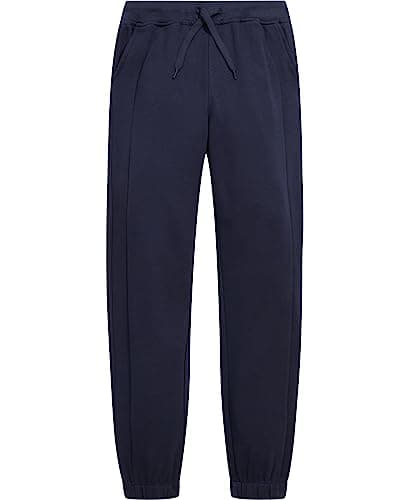 Nautica Girls' School Uniform Performance Knit Jogger Pants, Navy, 4 - Image 1
