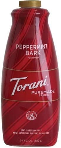 Torani Puremade Peppermint Bark Dessert & Drink Sauce, 64 fl oz - Image 6