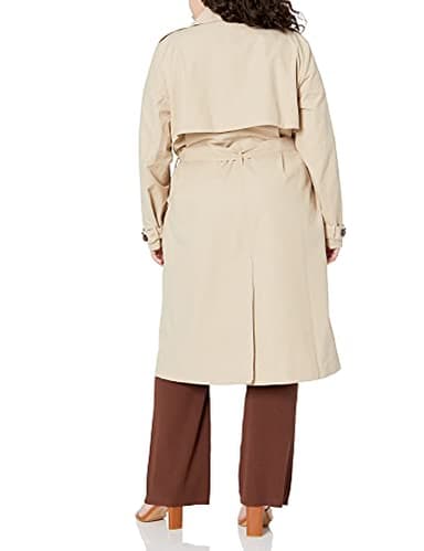 The Drop Women's Noa Trench Coat, Hummus, S - Image 5